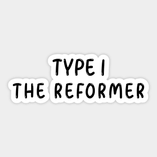 Enneagram Type 1 (The Reformer) Sticker